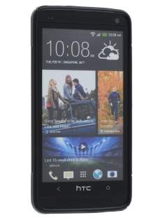 Wave Case for HTC One M7 - Frosted Black/Black