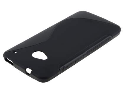 Wave Case for HTC One M7 - Frosted Black/Black