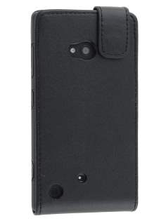 Synthetic Leather Flip Case for Nokia Lumia 720 - Classic Black Synthetic Leather Flip Case for Nokia Lumia 720 - Classic Black