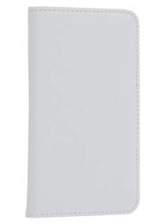 Synthetic Leather Wallet Case with Stand for Nokia Lumia 720 - Pearl White