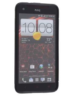 HTC Butterfly Wave Case - Frosted Black/Black