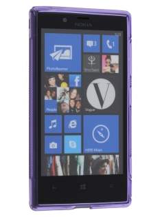 Wave Case for Nokia Lumia 720 - Frosted Purple/Purple