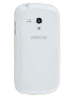 Frosted TPU Case for Samsung I8190 Galaxy S3 mini - Frosted Clear Soft Cover