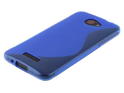 HTC Butterfly Wave Case - Frosted Blue/Blue