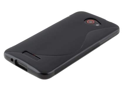 HTC Butterfly Wave Case - Frosted Black/Black