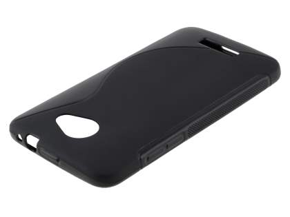 HTC Butterfly Wave Case - Frosted Black/Black