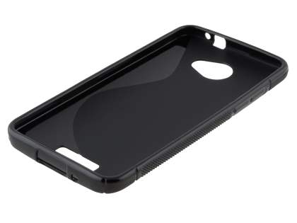 HTC Butterfly Wave Case - Frosted Black/Black