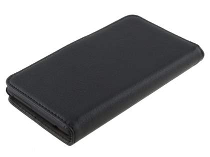 Synthetic Leather Wallet Case with Stand for Nokia Lumia 720 - Classic Black