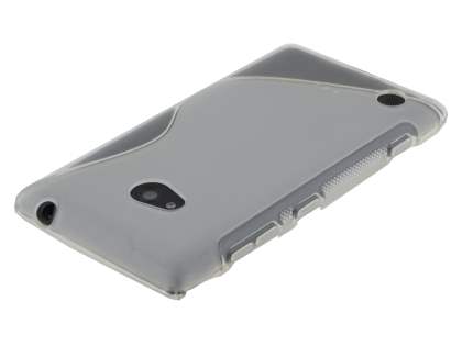 Wave Case for Nokia Lumia 720 - Frosted Clear/Clear