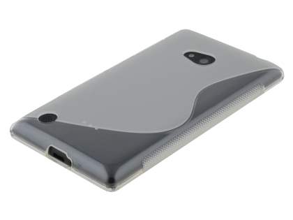 Wave Case for Nokia Lumia 720 - Frosted Clear/Clear