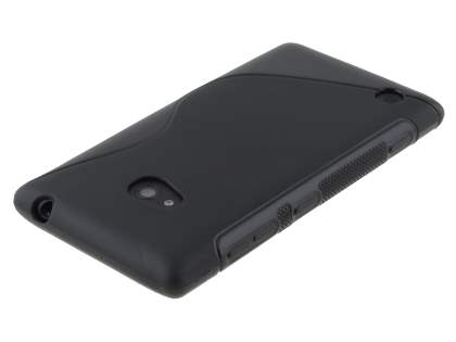 Wave Case for Nokia Lumia 720 - Frosted Black/Black