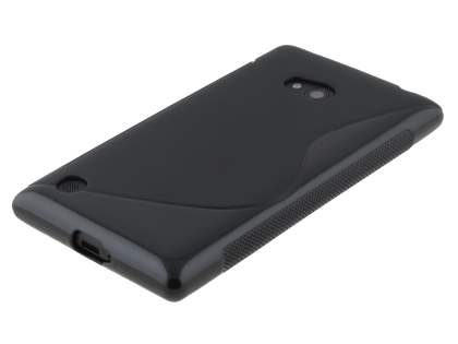 Wave Case for Nokia Lumia 720 - Frosted Black/Black