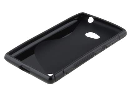 Wave Case for Nokia Lumia 720 - Frosted Black/Black