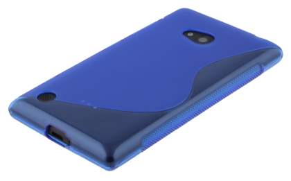 Wave Case for Nokia Lumia 720 - Frosted Blue/Blue