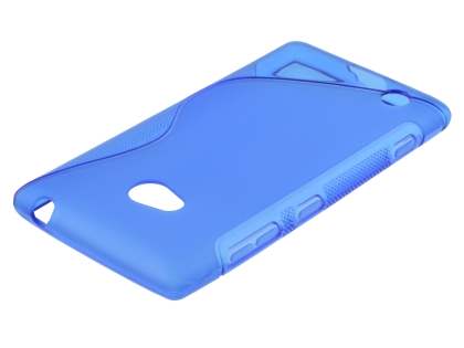Wave Case for Nokia Lumia 720 - Frosted Blue/Blue