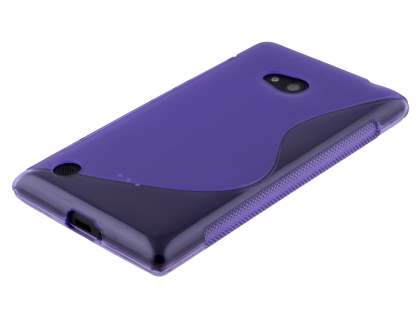 Wave Case for Nokia Lumia 720 - Frosted Purple/Purple