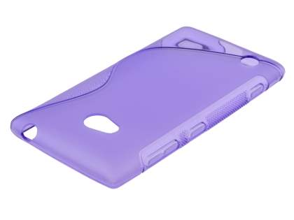 Wave Case for Nokia Lumia 720 - Frosted Purple/Purple