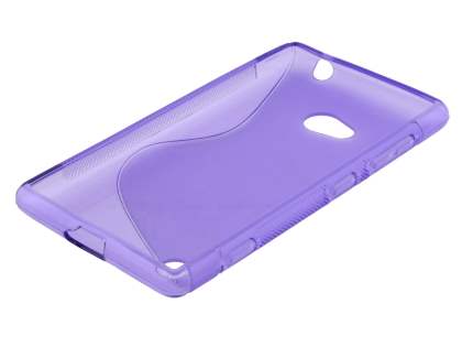 Wave Case for Nokia Lumia 720 - Frosted Purple/Purple