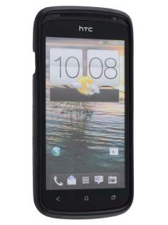 Frosted TPU Case for HTC One S - Classic Black