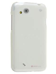 HTC Desire VC Frosted TPU Gel Case - Frosted White HTC Desire VC Frosted TPU Gel Case - Frosted White