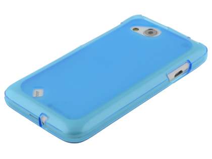 HTC Desire VC Frosted TPU Gel Case - Frosted Blue