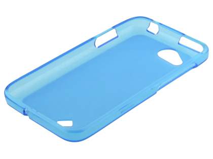 HTC Desire VC Frosted TPU Gel Case - Frosted Blue