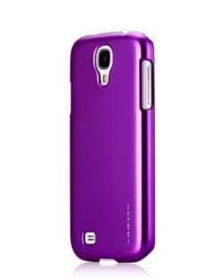 MOMAX Ultra-Thin Metallic Case for Samsung I9500 Galaxy S4 - Metallic Purple