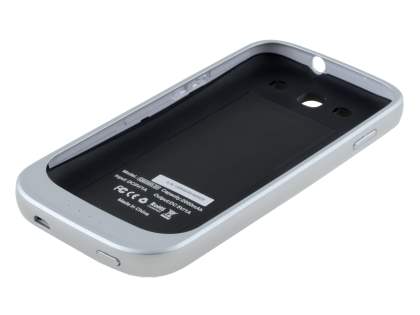 QYG QB2000-S3 Samsung I9300 Galaxy S3 Battery Case - Pearl White