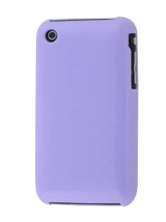 Frosted Colour TPU Gel Case for iPhone 3GS/3G - Light Purple Soft Cover