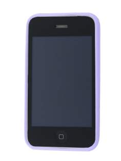 Frosted Colour TPU Gel Case for iPhone 3GS/3G - Light Purple