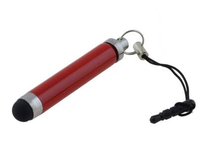 Universal Finger-Touch Aluminium Stylus - Red