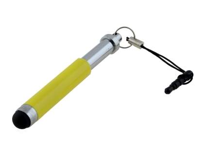 Universal Finger-Touch Aluminium Stylus - Yellow Capacitive Stylus