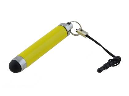 Universal Finger-Touch Aluminium Stylus - Yellow