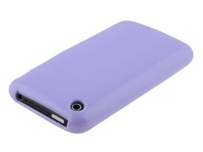 Frosted Colour TPU Gel Case for iPhone 3GS/3G - Light Purple