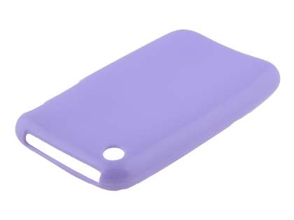 Frosted Colour TPU Gel Case for iPhone 3GS/3G - Light Purple