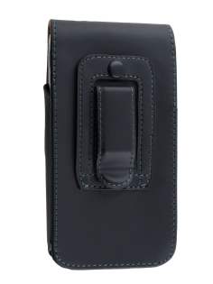 Smooth Synthetic Leather Vertical Belt Pouch for Samsung