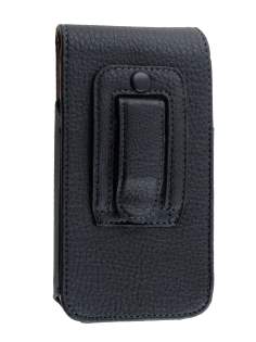 Textured Synthetic Leather Vertical Belt Pouch for Samsung