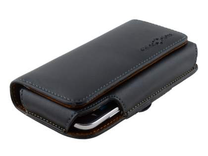 Extra-tough Genuine Leather ShineColours belt pouch for Samsung Ativ S I8750