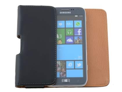 Smooth Synthetic Leather Belt Pouch for Samsung Ativ S I8750