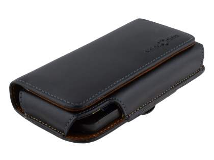 Extra-tough Genuine Leather ShineColours belt pouch for BlackBerry Z10
