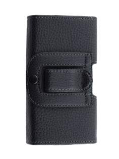 Textured Synthetic Leather Belt Pouch for Huawei Ascend Y300