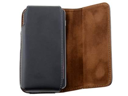 Extra-tough Genuine Leather ShineColours belt pouch for LG Optimus L9 P760