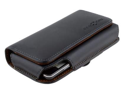 Extra-tough Genuine Leather ShineColours belt pouch for LG Optimus G E975
