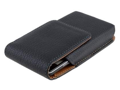 Textured Synthetic Leather Vertical Belt Pouch for LG Optimus G E975