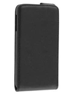 LG Optimus F5 P875 Synthetic Leather Flip Case - Classic Black