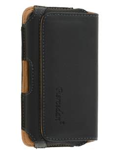 LG Optimus F5 P875 Synthetic Leather Belt Pouch - Classic Black LG Optimus F5 P875 Synthetic Leather Belt Pouch - Classic Black