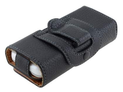 Textured Synthetic Leather Belt Pouch for Nokia N97 mini