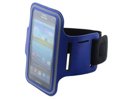 Universal Sports Armband - Blue/Grey Sports Arm Band