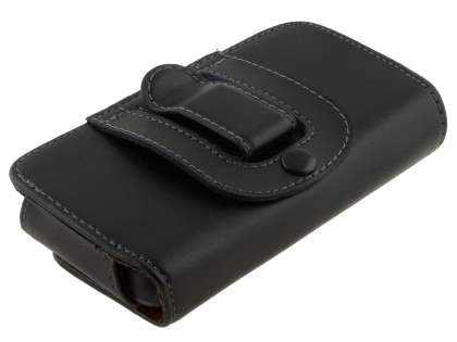Extra-tough Genuine Leather ShineColours belt pouch for LG Optimus L7 II Dual P715