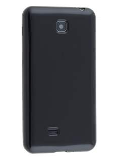 LG Optimus F5 P875 Frosted Colour TPU Gel Case - Classic Black LG Optimus F5 P875 Frosted Colour TPU Gel Case - Classic Black